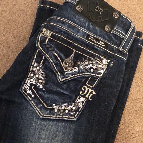 MISS ME girls jeans size 10 - Picture 3 of 3